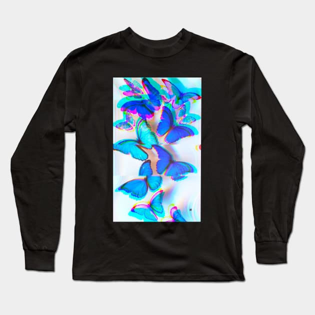 Butterflies Long Sleeve T-Shirt by Snow Art Co.